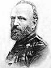 Enrico Mylius Dalgas oberstløjtnant, vejingeniør og direktør født 1828 død 1894