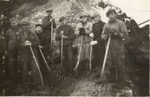Brunkulsarbejdere i Ørnhøj