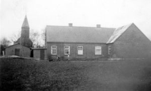 Karstoft Forsamlingshus/Friskole ca. 1953